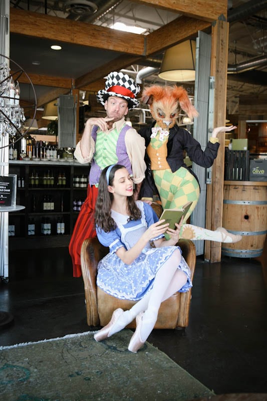 FBT Alice In Wonderland Cast at SOCO 