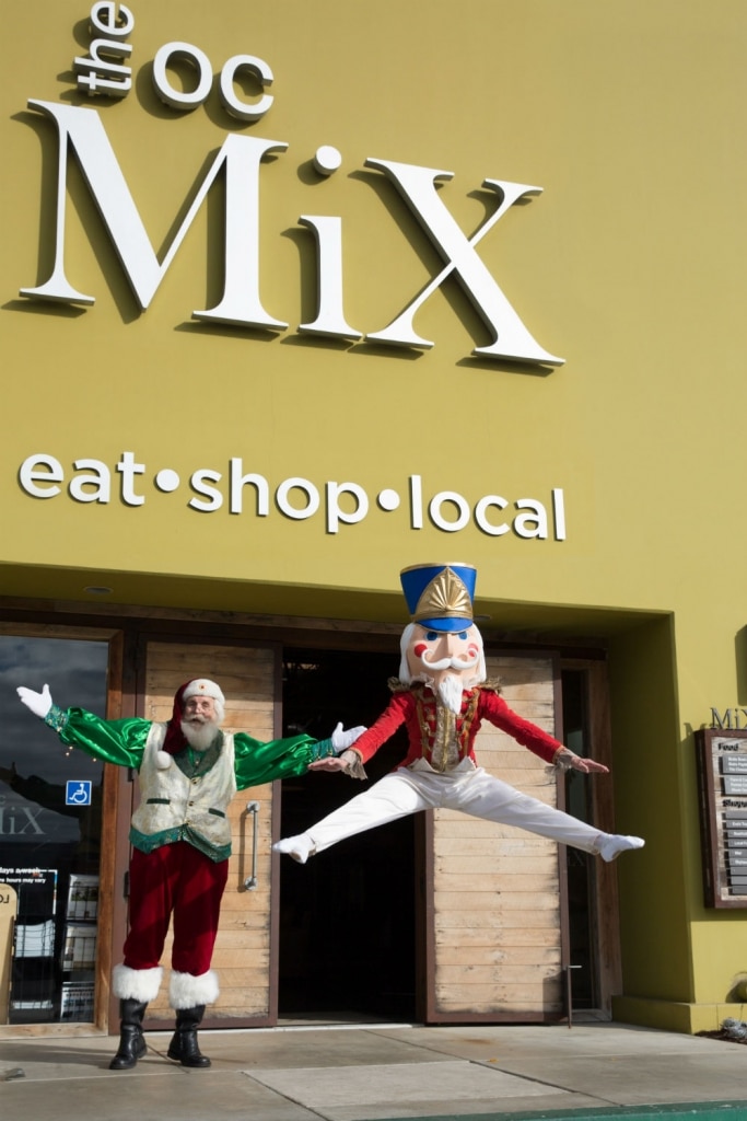 The Nutcracker Prince and Santa Photo by Skye Schmidt