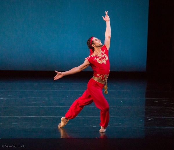 Vitor Luiz in Festival Ballet Theatre's Gala of the Stars. Photo by Skye Schmidt.