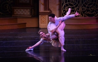 Beckanne Sisk dances with Fabrice Calmels